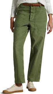 Polo Ralph Lauren Ricky Cotton Sateen Utility Pants