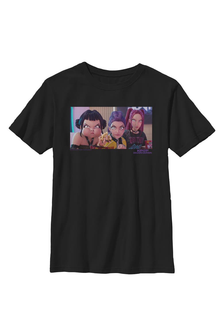Boys' Angry Trio Scene T-Shirt, Main, color, Black