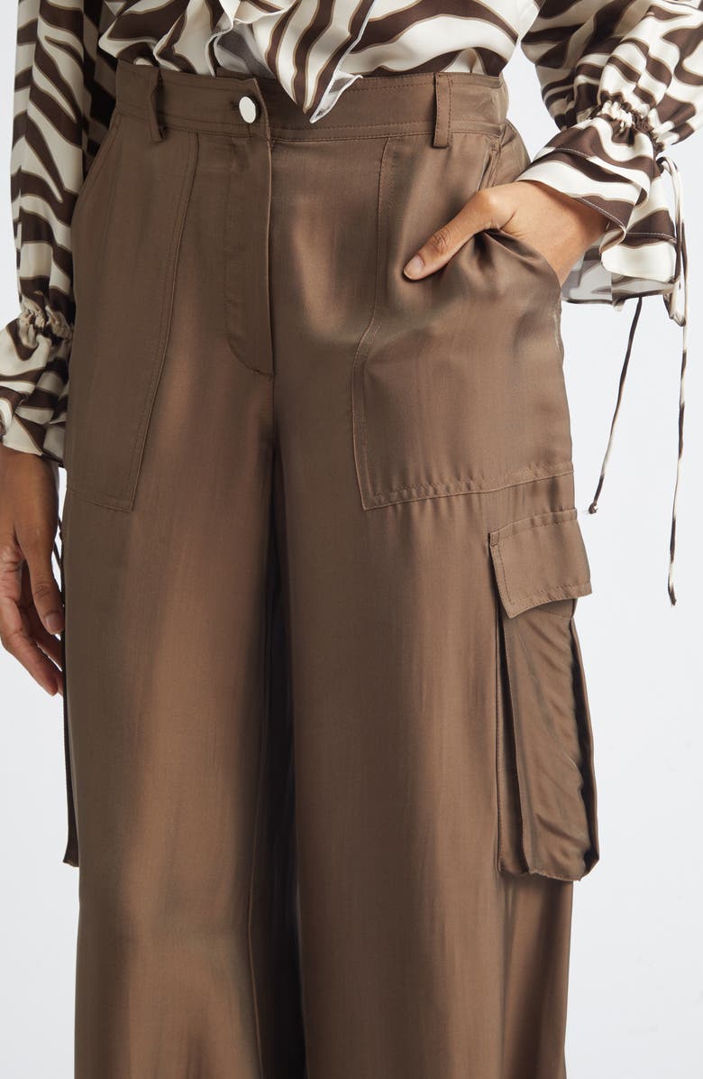 Toccin James Wide Leg Cargo Pants, Alternate, color, 