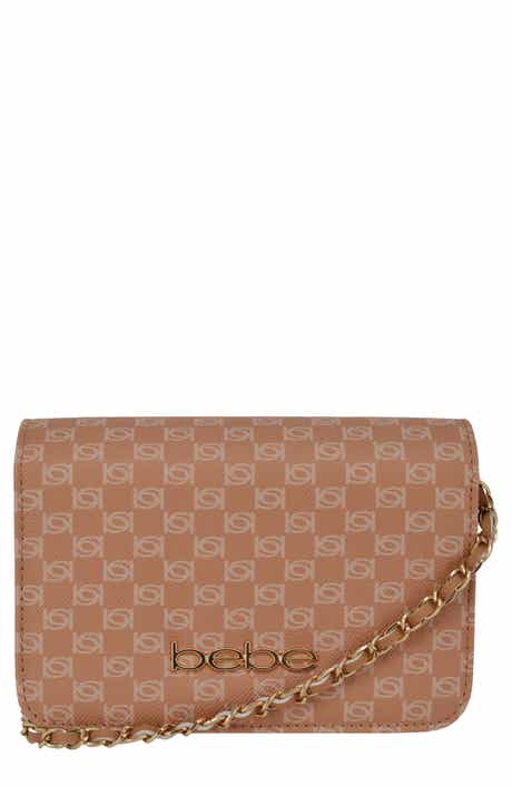 bebe Adela Monogram Crossbody Bag