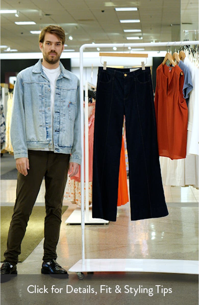 Skylar High Waist Flare Trouser Jeans, sales video thumbnail