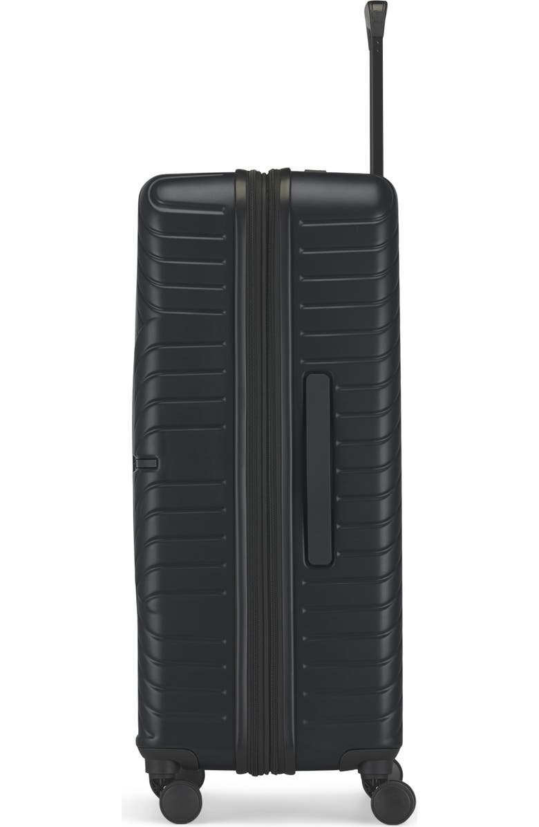 bugatti Berlin Hardside Large Luggage with Expansion, Alternate, color, Charcoal