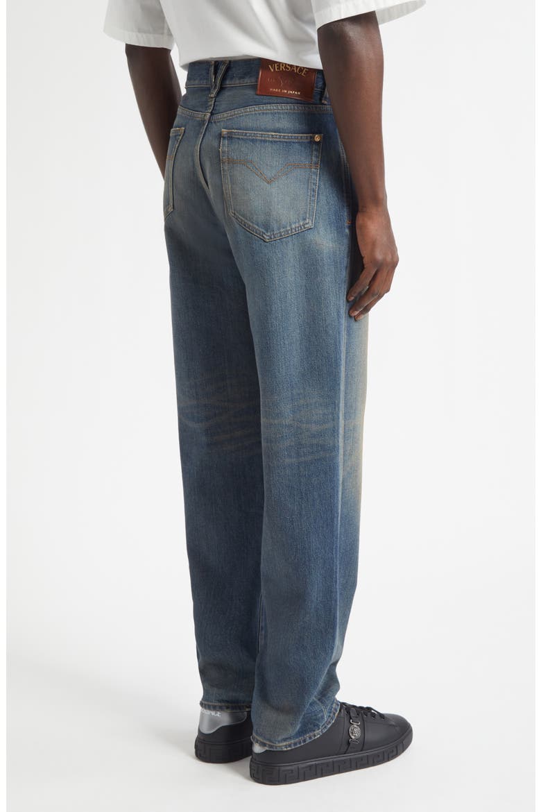 Stop Straight Leg Jeans, Alternate, color, MEDIUM BLUE