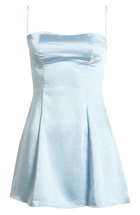 Easy to Love Satin Minidress