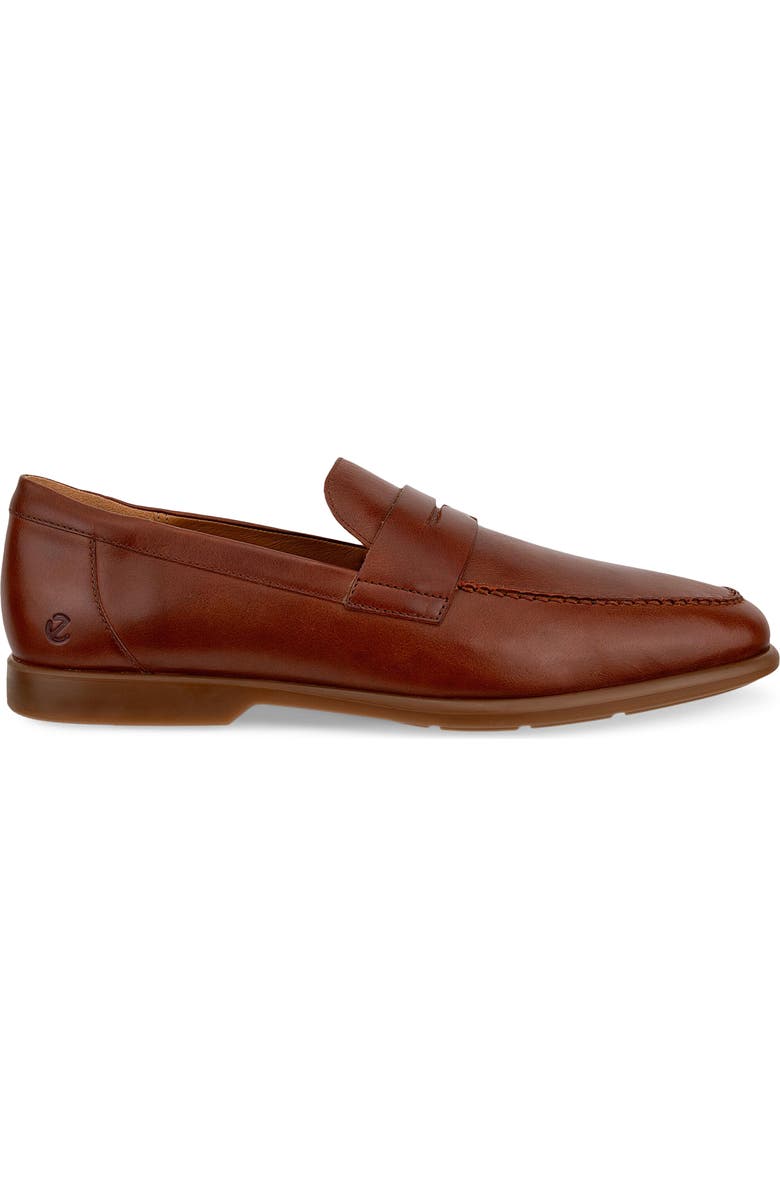 ECCO Metro Verona Penny Loafer, Alternate, color, Cognac