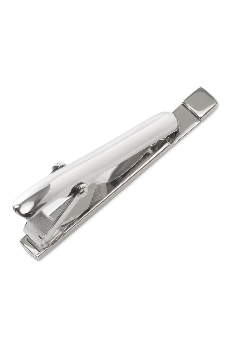Line Tie Clip, Alternate, color, SILVER