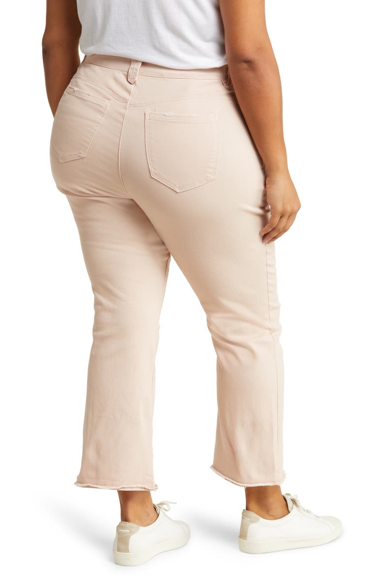 'Ab'Solution Mid Rise Crop Pants, Alternate, color, ROSE SMOKE