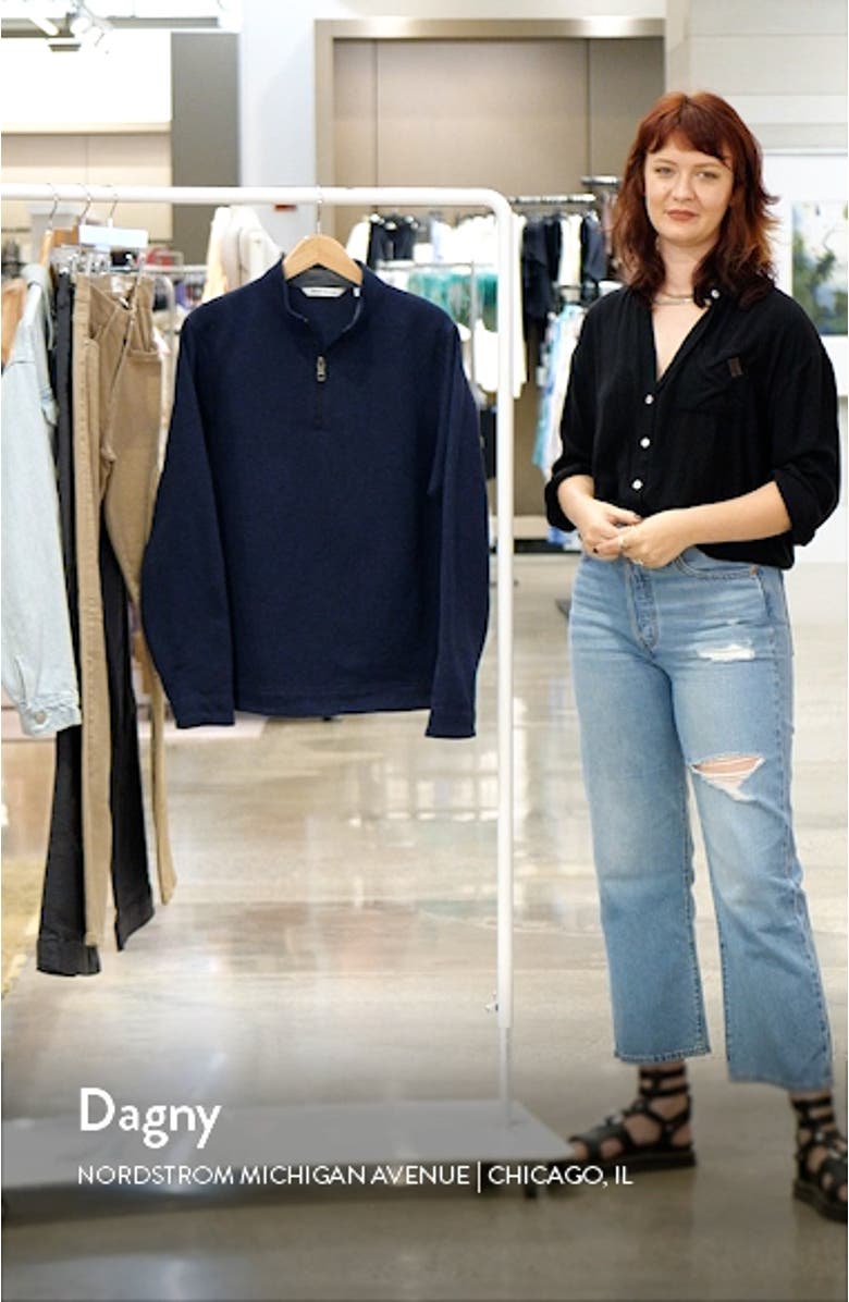 Crown Sweater Fleece Quarter Zip Pullover, sales video thumbnail