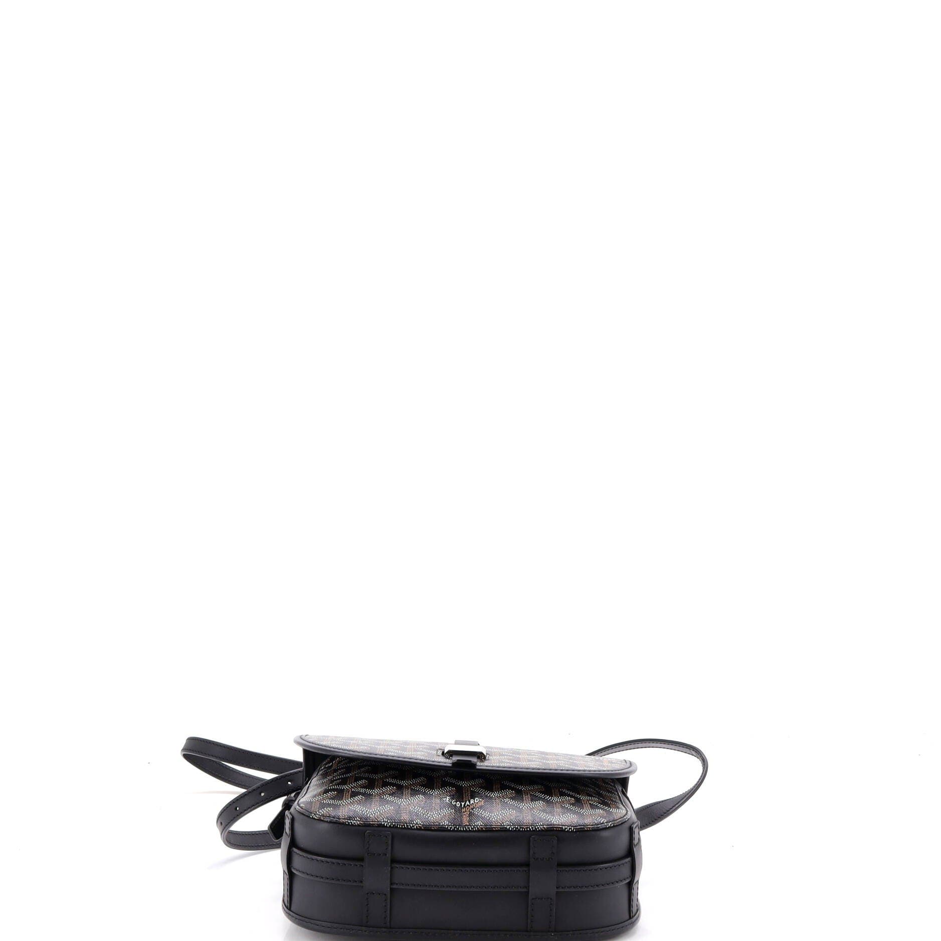 Belvedere II Messenger Bag Coated Canvas PM, Alternate, color, Black