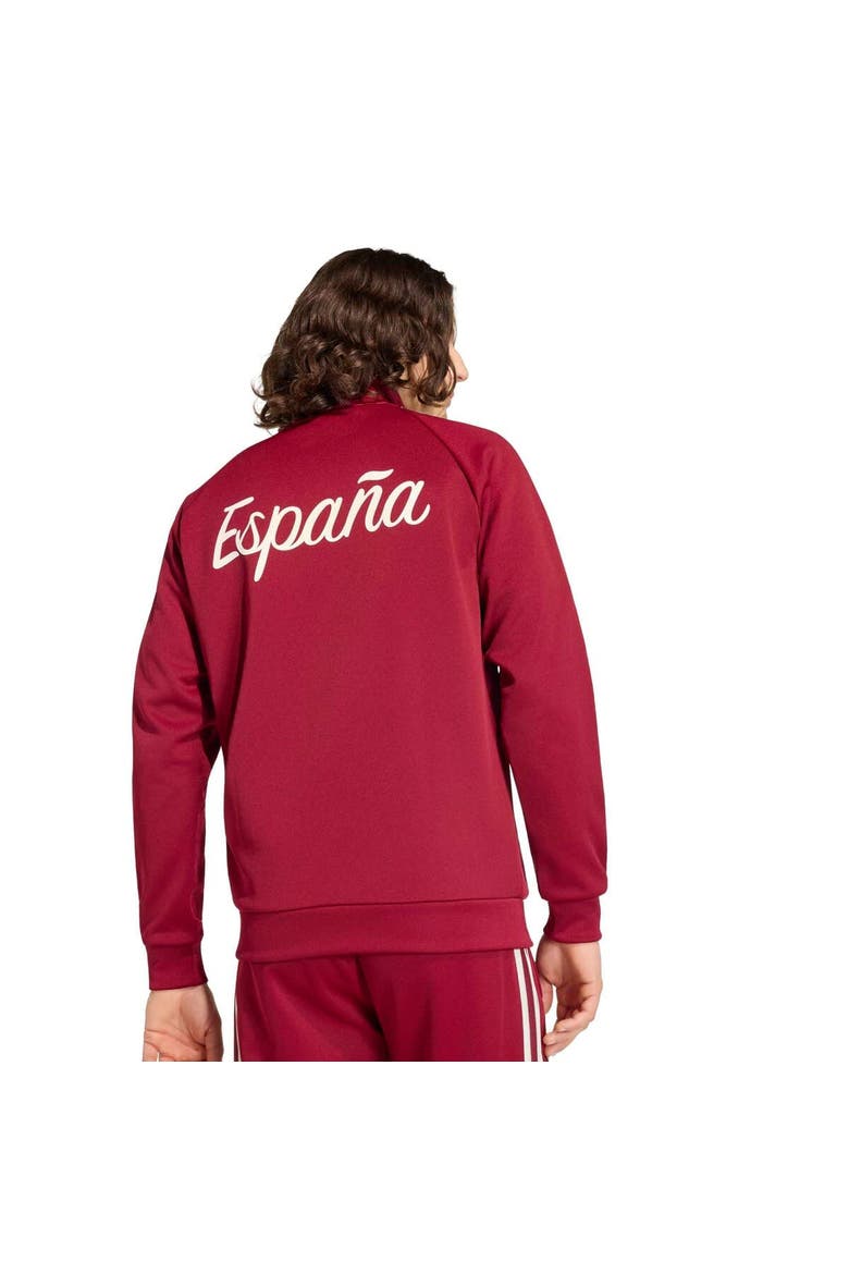 Men's adidas Red Spain National Team Originals Full-Zip Track Jacket, Alternate, color, Red
