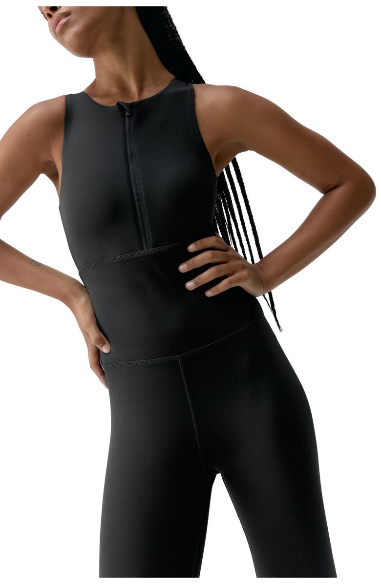 Born Living Yoga Corpo Performance Sport Jumpsuit, Alternate, color, Black