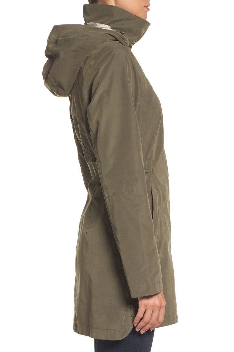 Laney II Trench Raincoat, Alternate, color, NEW TAUPE GREEN