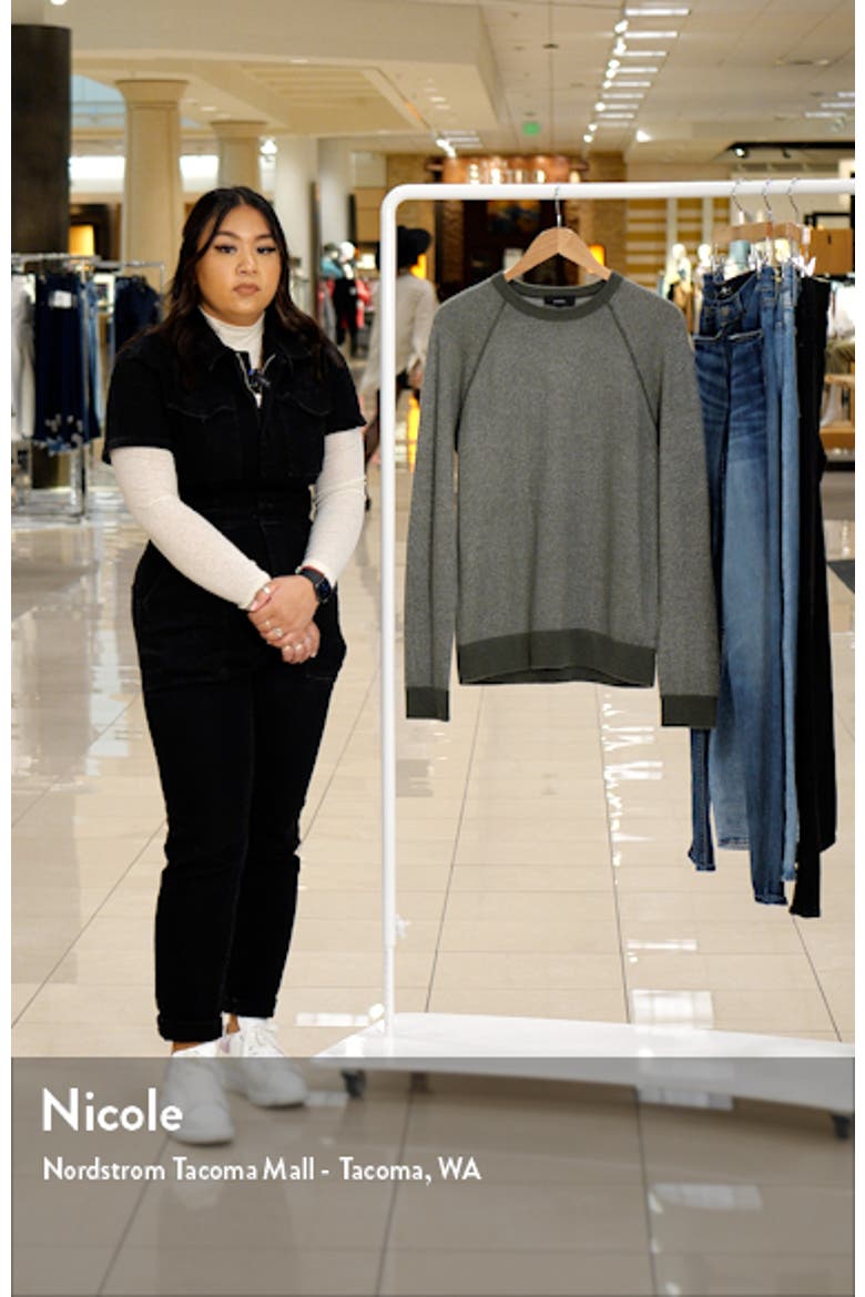 Birdseye Wool & Cashmere Sweater video