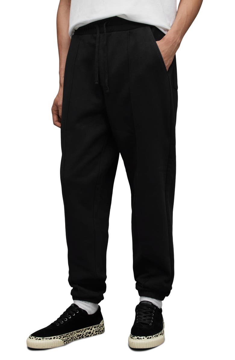 AllSaints Ari Pintuck Pleat Joggers, Main, color, 