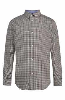 Kids' Long Sleeve Stretch Dress Shirt