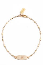 Set & Stones Zodiac Sign ID Bracelet