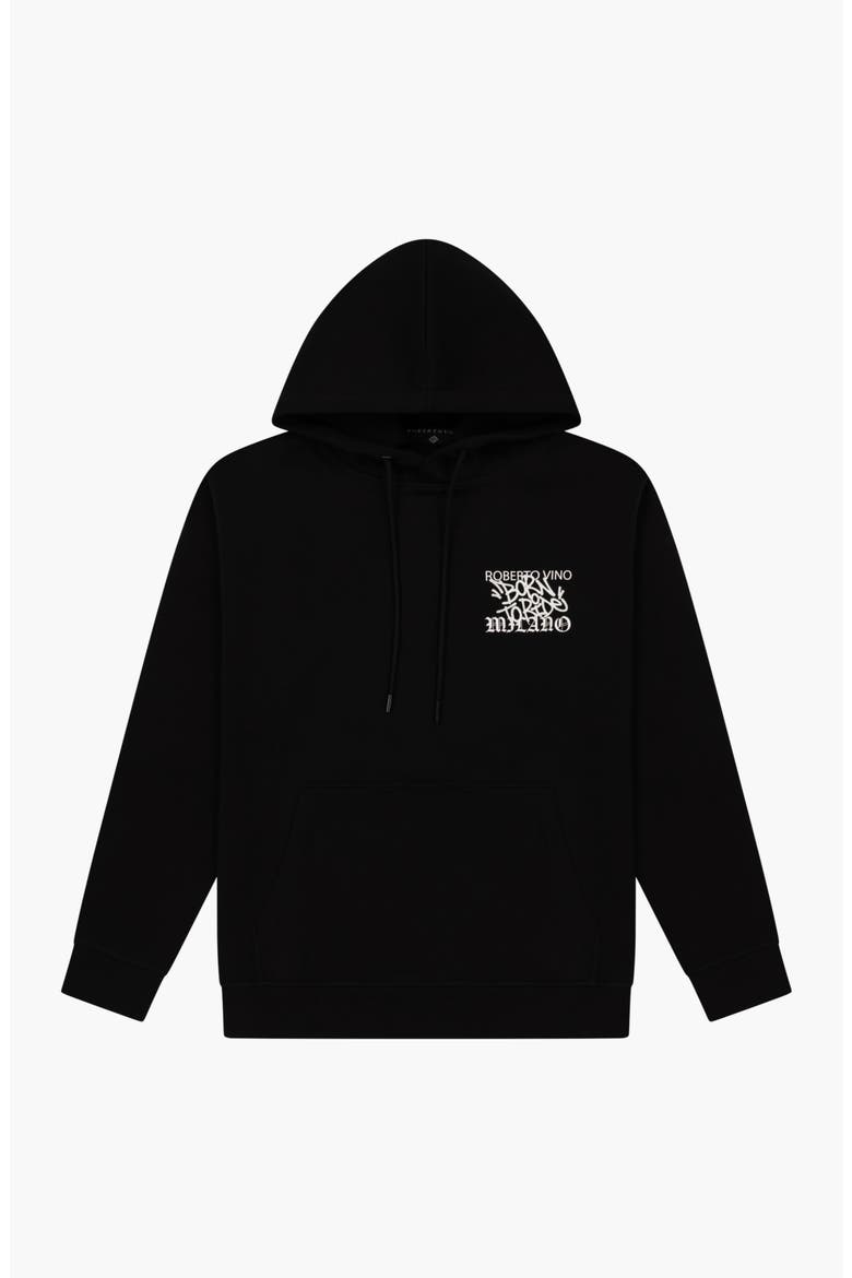 Born to Ride Premium Blend Hoodie, Alternate, color, Black