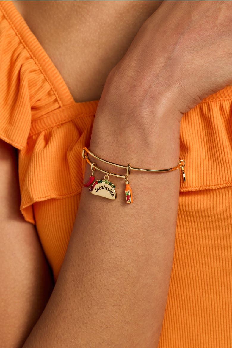 Taco Multi Charm Ewb, Alternate, color, Gold