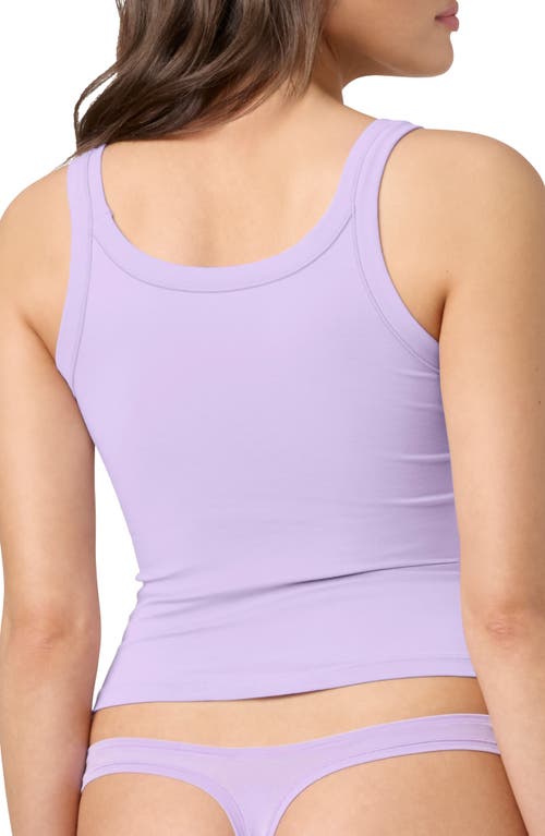 Florence By Mills Stretch Cotton Camisole In Millie Lavender