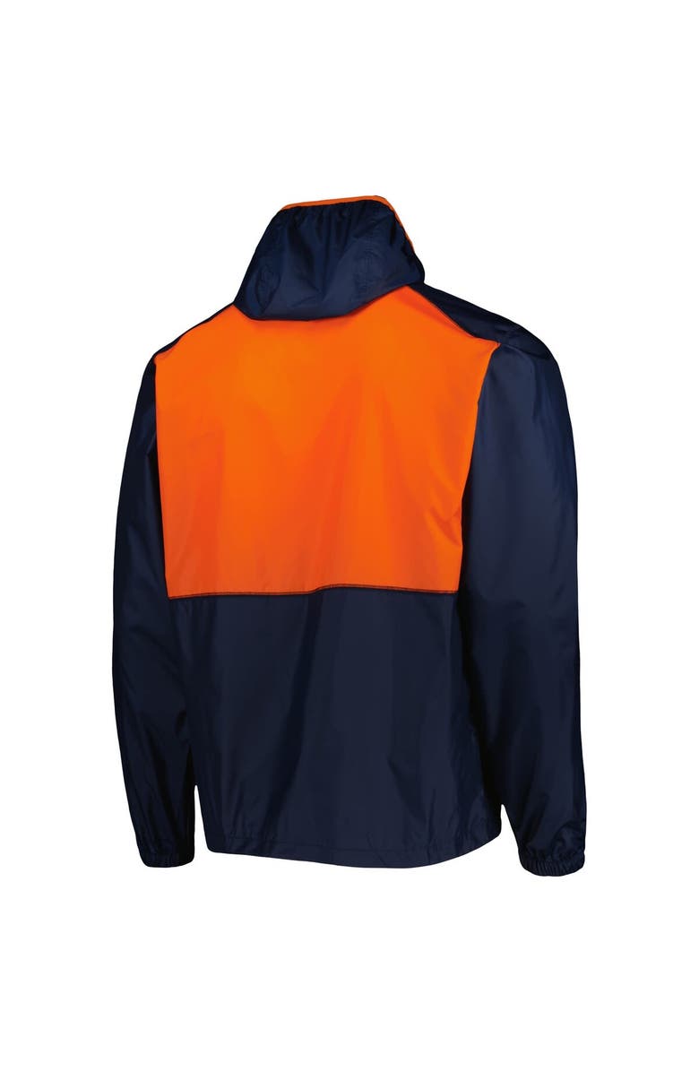 Columbia Men's Columbia Navy Auburn Tigers Flash Forward Full-Zip Windbreaker Jacket, Alternate, color, Navy