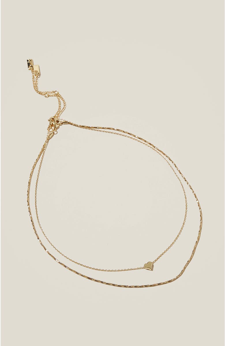 Rubi Shoes 2Pk Fine Chain Necklace, Main, color, 