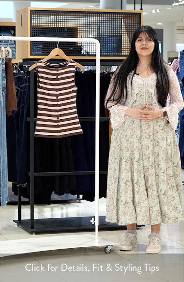 Uma Stripe Vest, sales video thumbnail