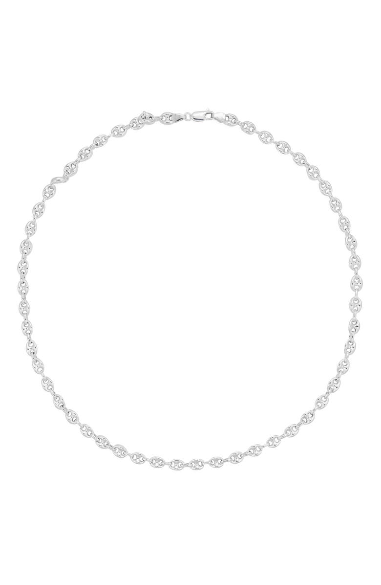 TWOJEYS Men's Calabrote Mariner Chain Necklace, Main, color, Silver