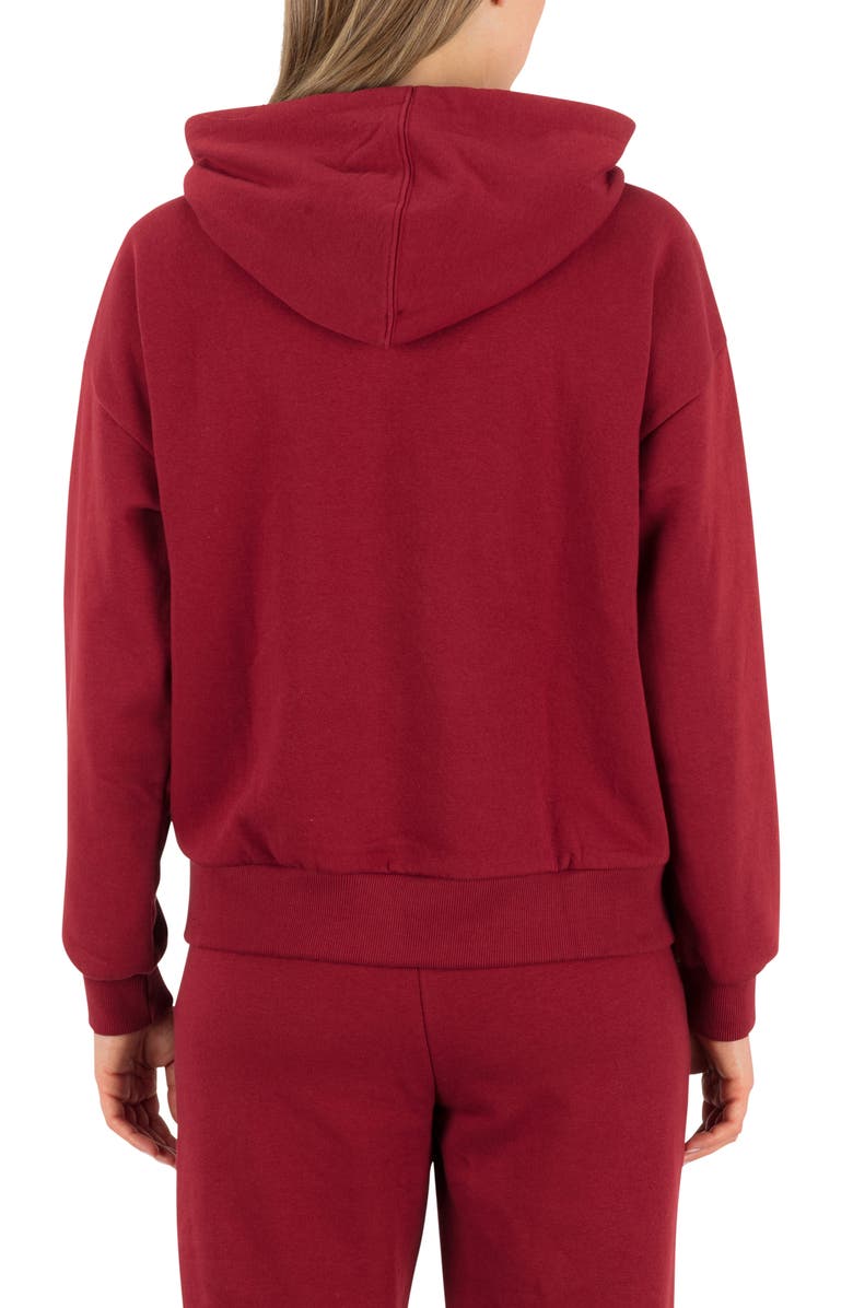 Hurley Varsity Logo Hoodie, Alternate, color, Sun-Dried Tomato