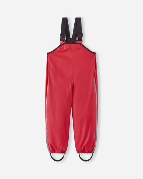 Reima Lammikko Rain Pants In Red