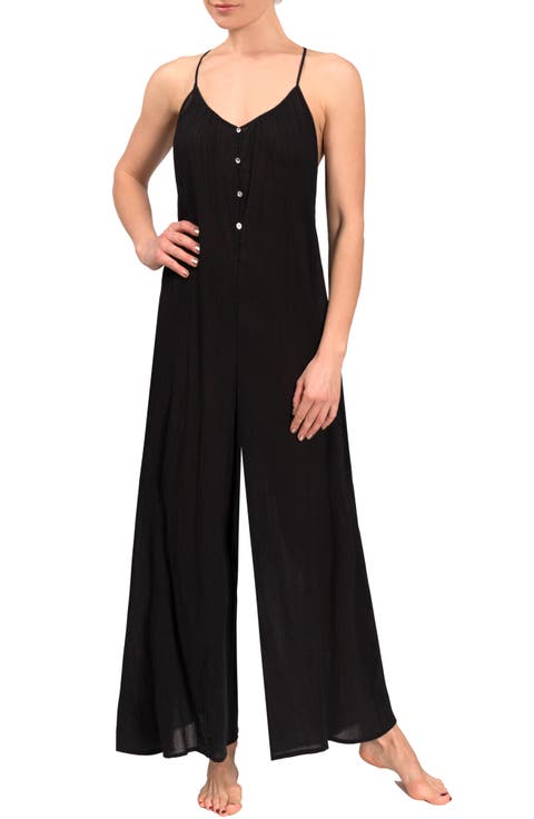 Kaitlyn Wide Leg Sleep Jumpsuit