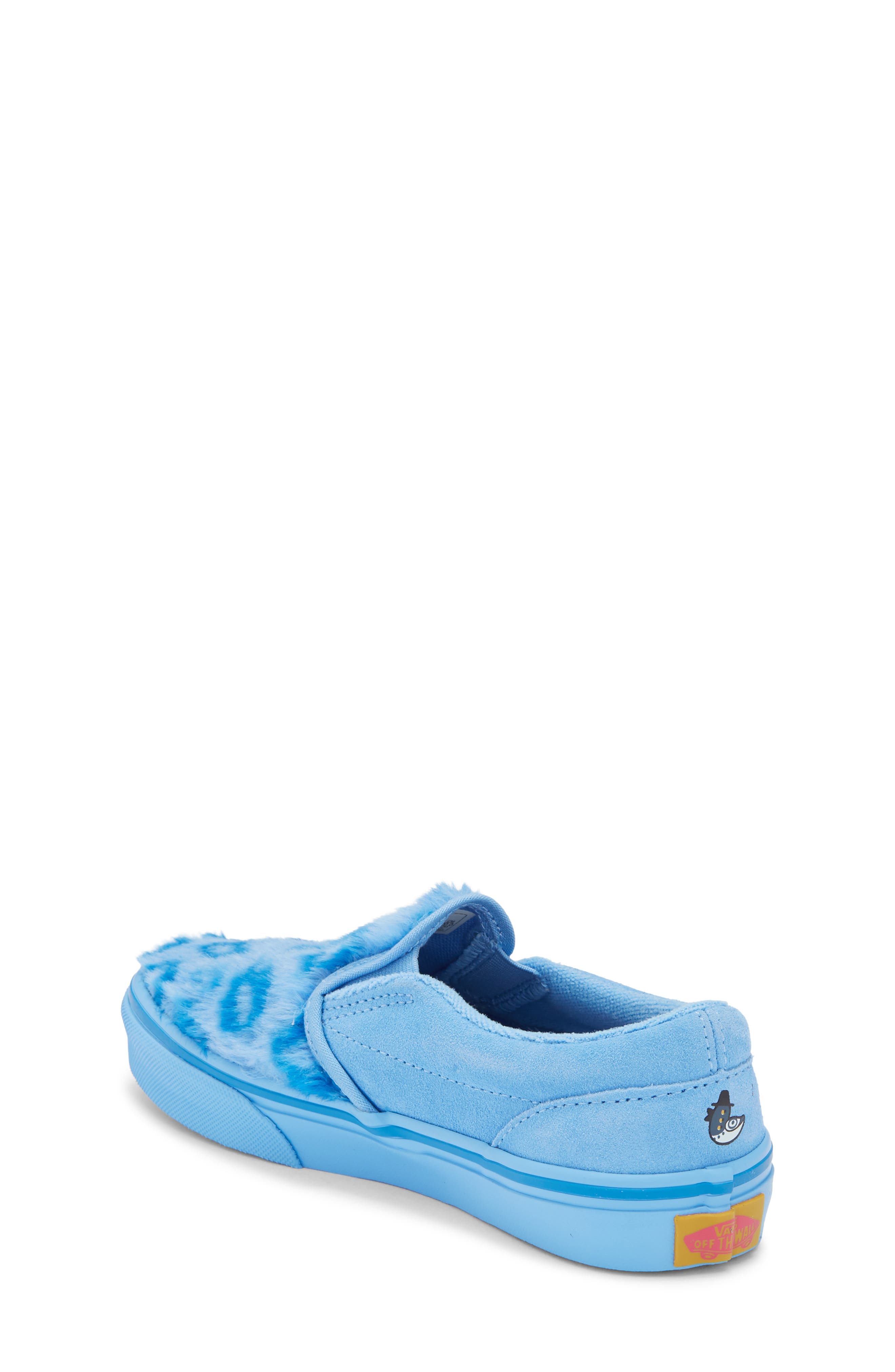 Kids' K Pop Demon Hunters Derpy Slip On Sneaker, Alternate, color, BLUE