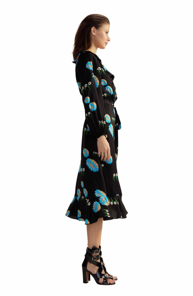 Cynthia Rowley Eve Wrap Dress, Alternate, color,