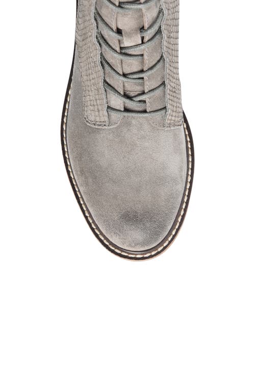 Comfortiva Renn Lace-up Boot In Gray