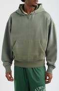 Elwood Ranger Oversize Distressed Cotton Hoodie