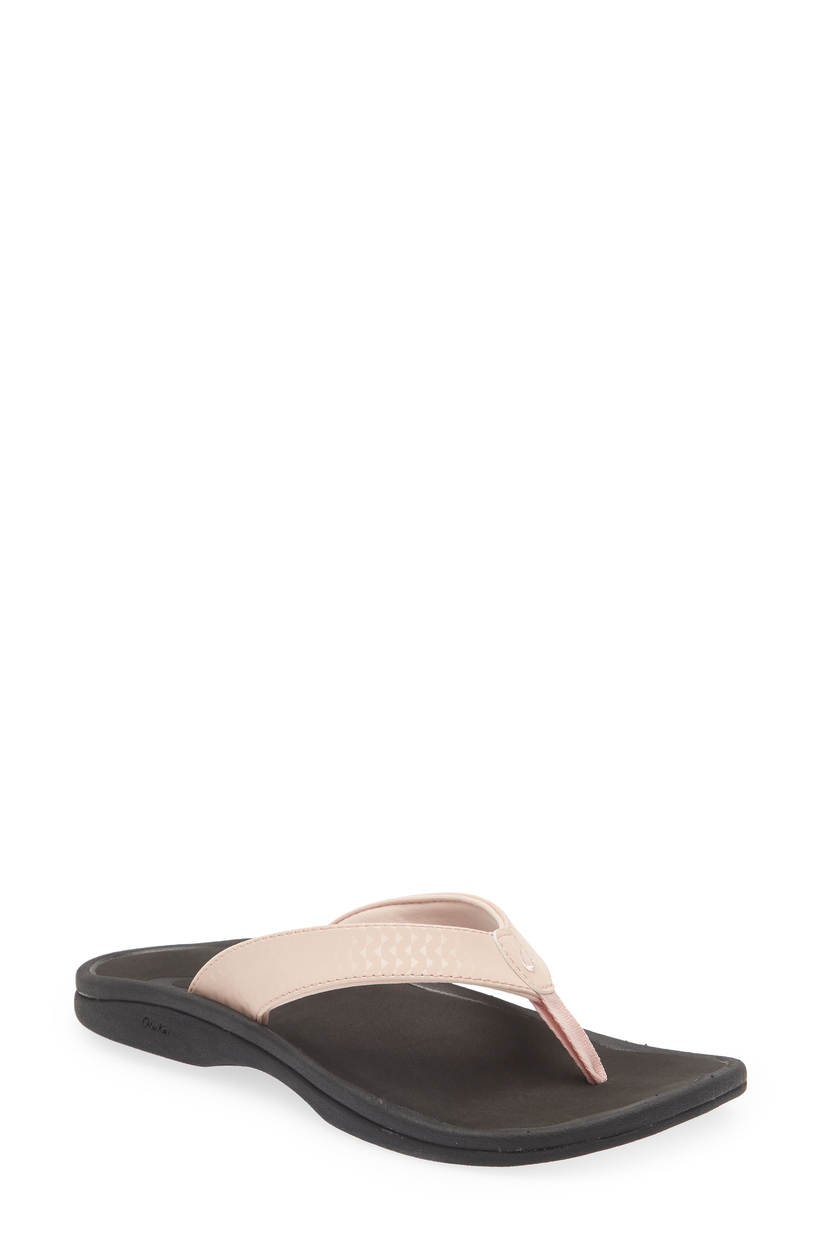 OluKai Ohana Flip Flop, Main, color, Pink Clay/ Kapa