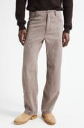 Golden Goose Journey Virgin Wool Blend Herringbone Painter Pants