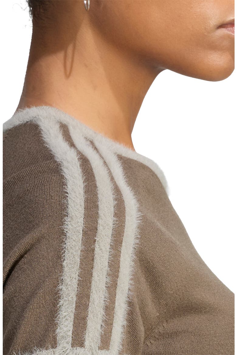 Knit Tee, Alternate, color, BRANCH/ SILVER PEBBLE