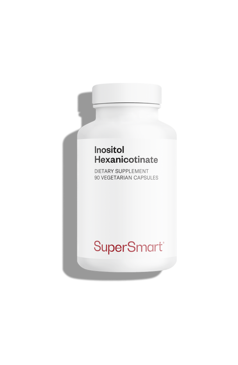 SuperSmart Inositol Hexanicotinate 1000mg, Main, color, NO COLOR
