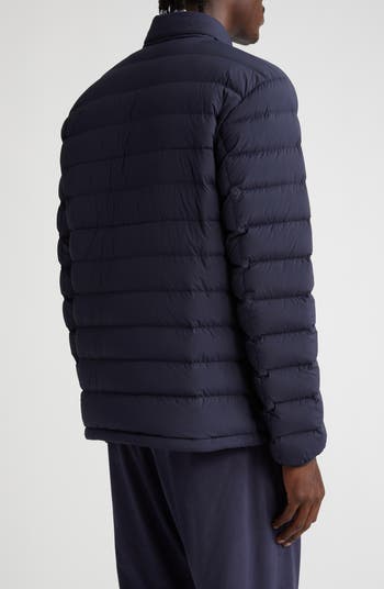 Herno Quilted Stretch Nylon Down Shirt Jacket | Nordstrom