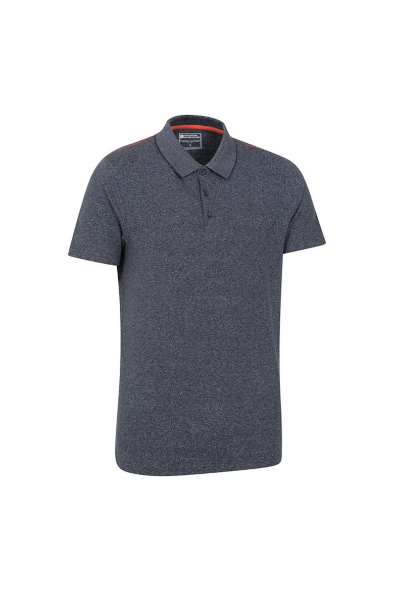 Cordyline Textured Polo Shirt, Alternate, color, Navy