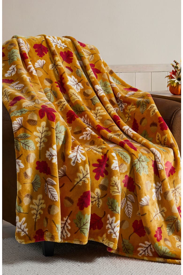 Oakdale Plush Throw Blanket, Alternate, color, NO COLOR