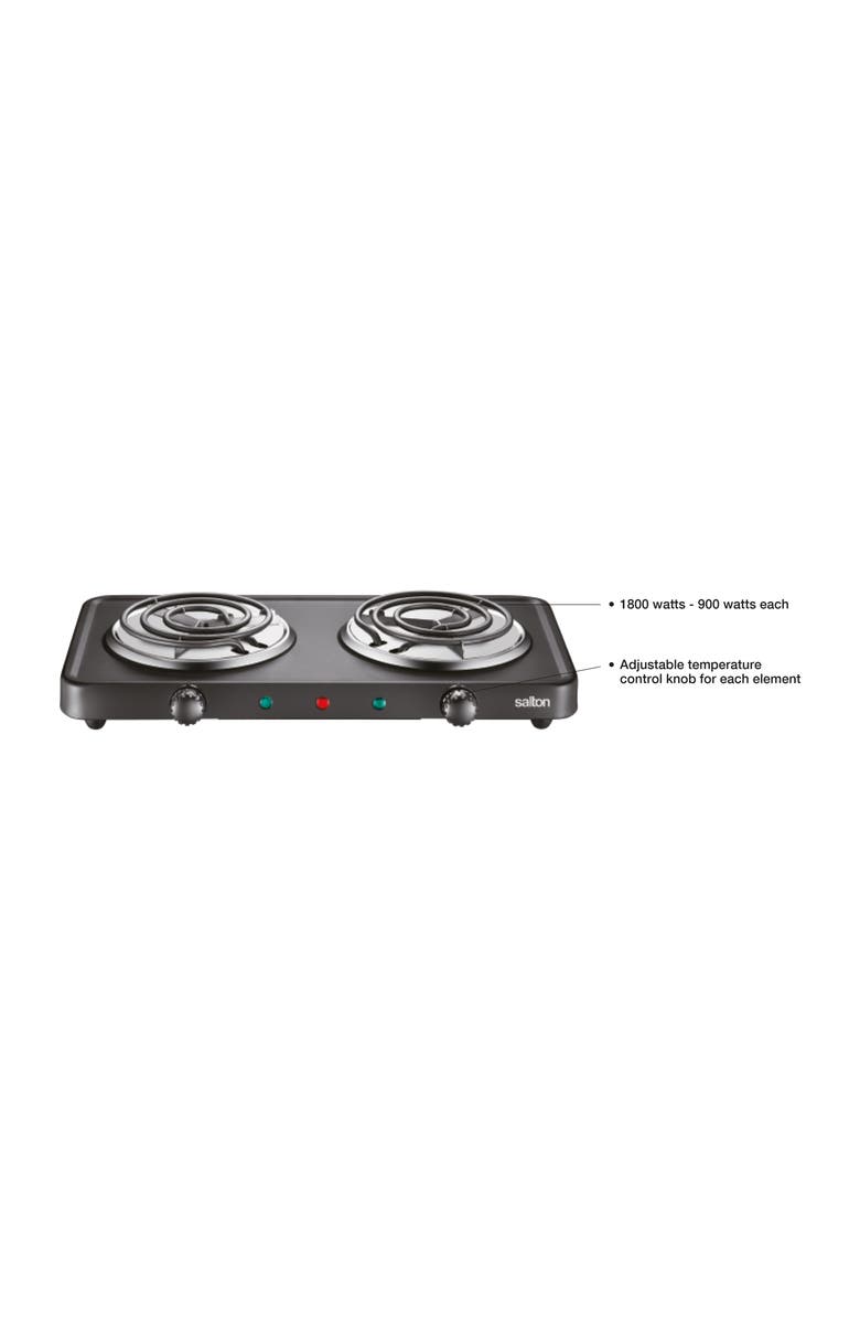 Salton Portable Cooktop Double, Alternate, color, 