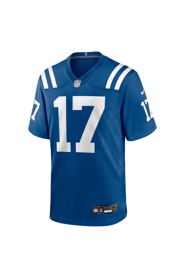 Men's Nike Daniel Jones  Royal Indianapolis Colts Team Game Jersey, Alternate, color, Royal
