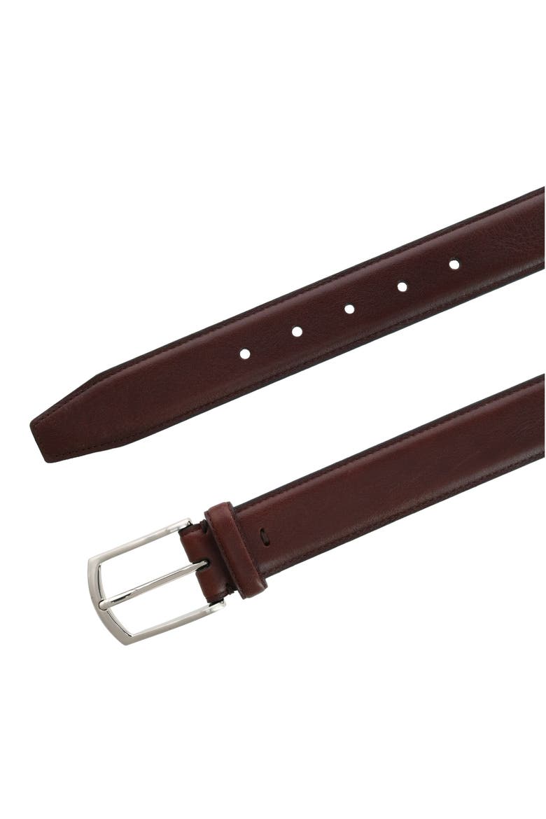 Big & Tall Antonio 35mm Pebble Leather Belt, Alternate, color, Brown