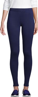 Lands
 End High Rise Serious Sweats Fleece Lined Pocket Leggings