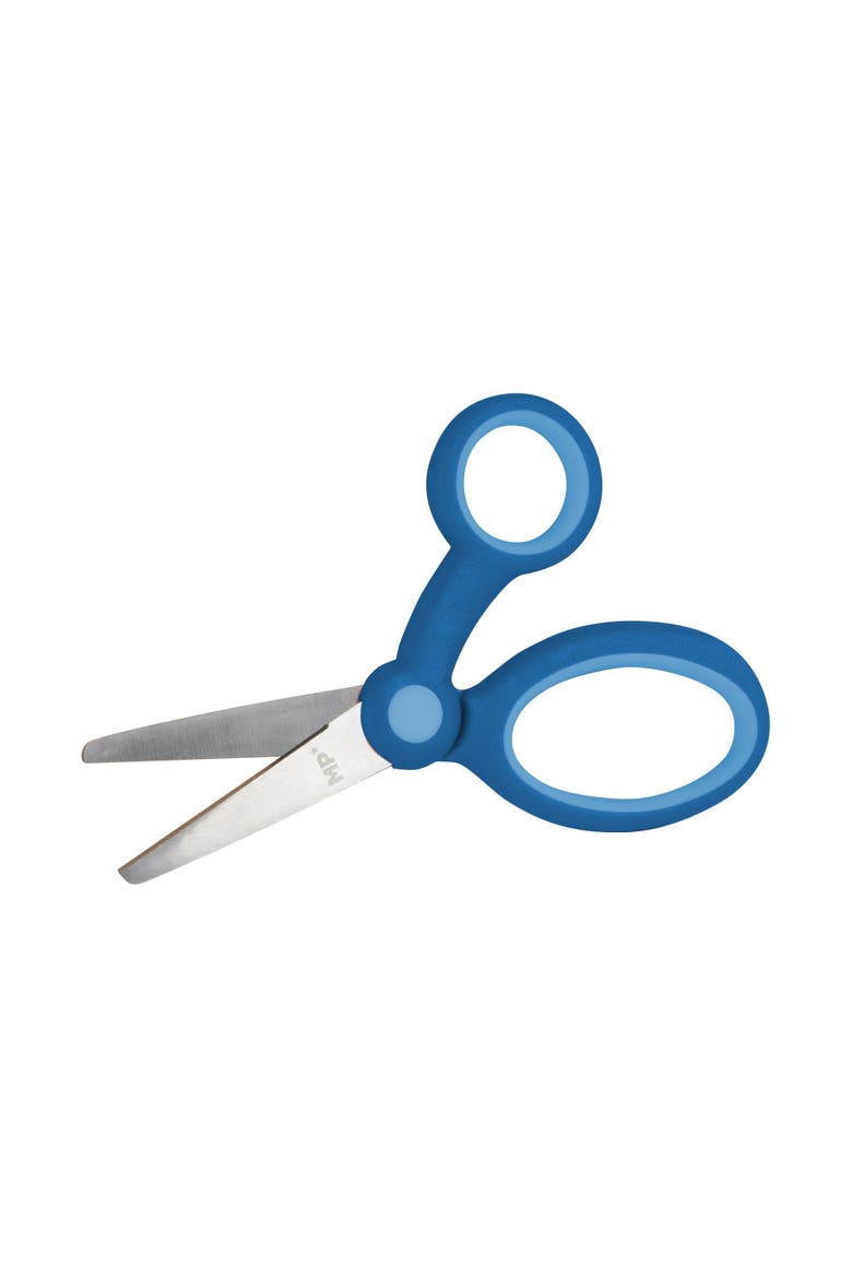 5" Stainless Steel Blunt Tip Scissors - Set of 24, Alternate, color, Multicolored