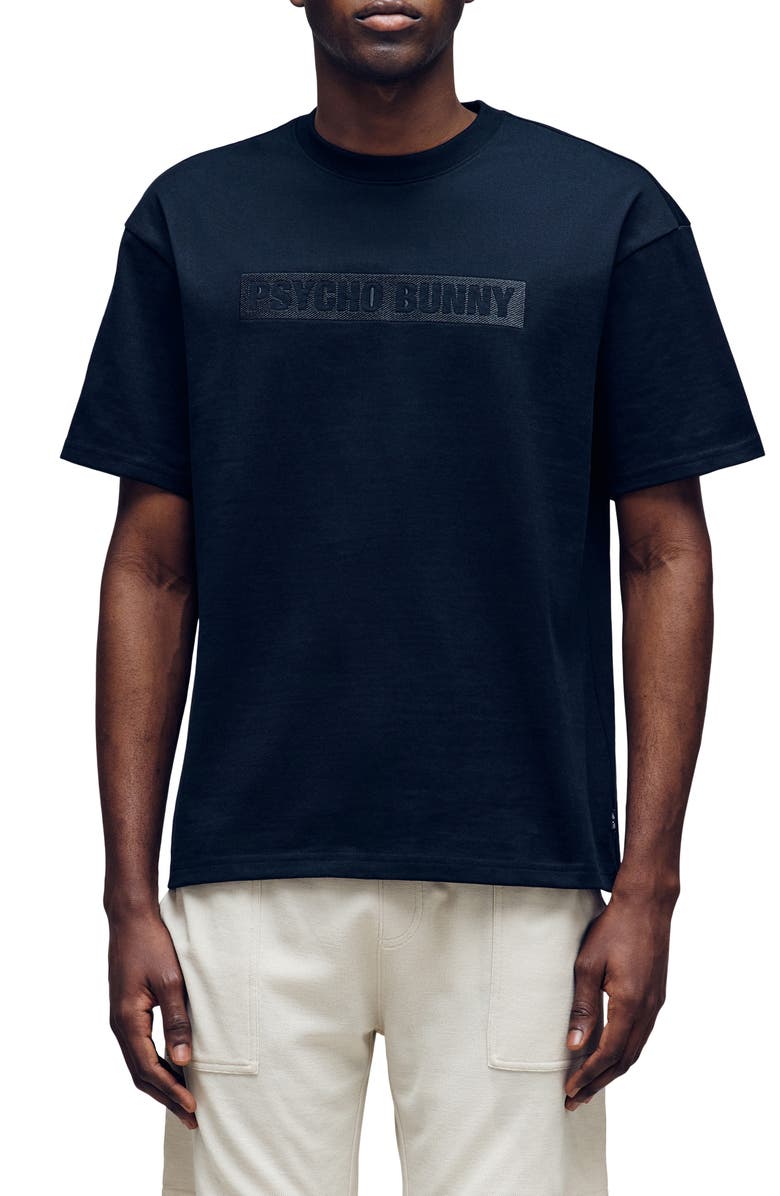 Psycho Bunny Zayn Relaxed Embroidered Logo T-Shirt, Main, color, 