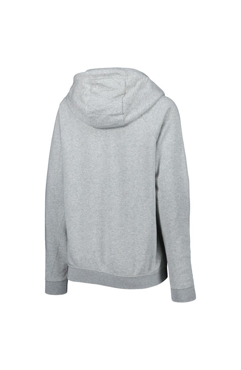 Nike Women's Nike Heather Gray England National Team Lockup Varsity Fleece Raglan Pullover Hoodie, Alternate, color, Heather Gray