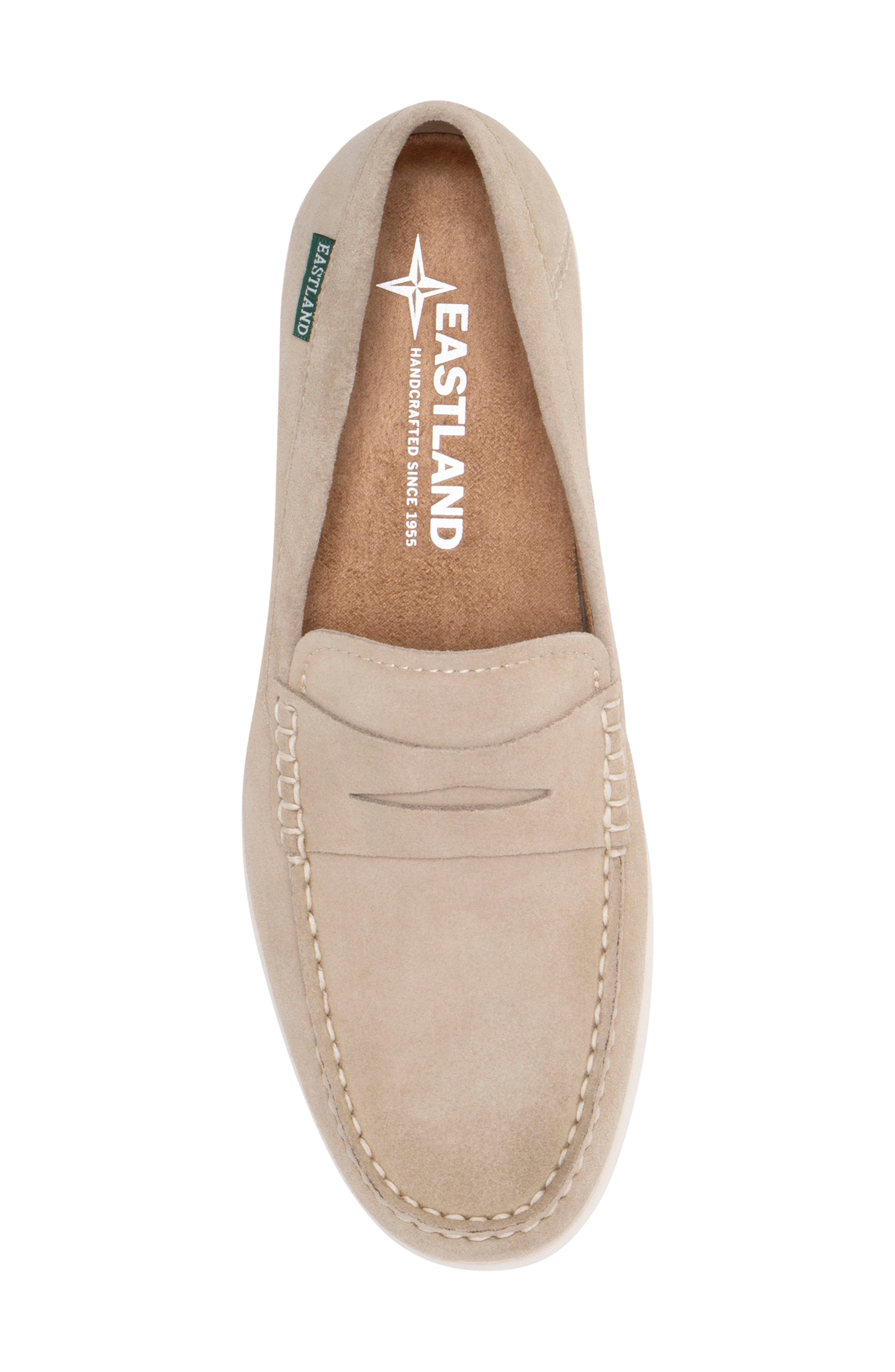 Baldwin Water Resistant Penny Loafer, Alternate, color, SAND