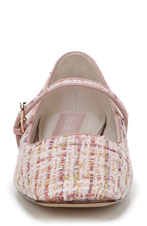 Franco Sarto Tinsley Square Toe Mary Jane Flat In Multi
